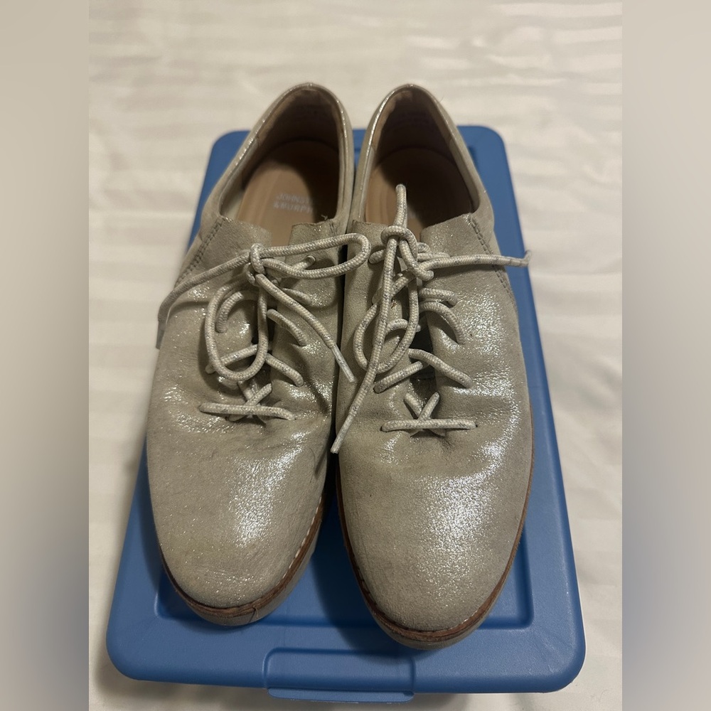 Johnston & Murphy Oxford Leather Upper Comfort Shoes for Women